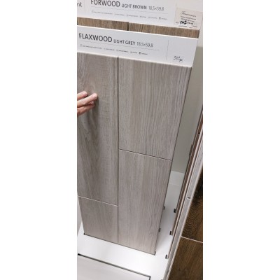 ПЛИТКА CERSANIT FLAXWOOD LIGHT GREY 18,5X59,8, фото 1